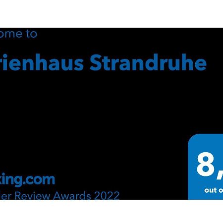 Ferienhaus Strandruhe Dornumersiel Exteriör bild